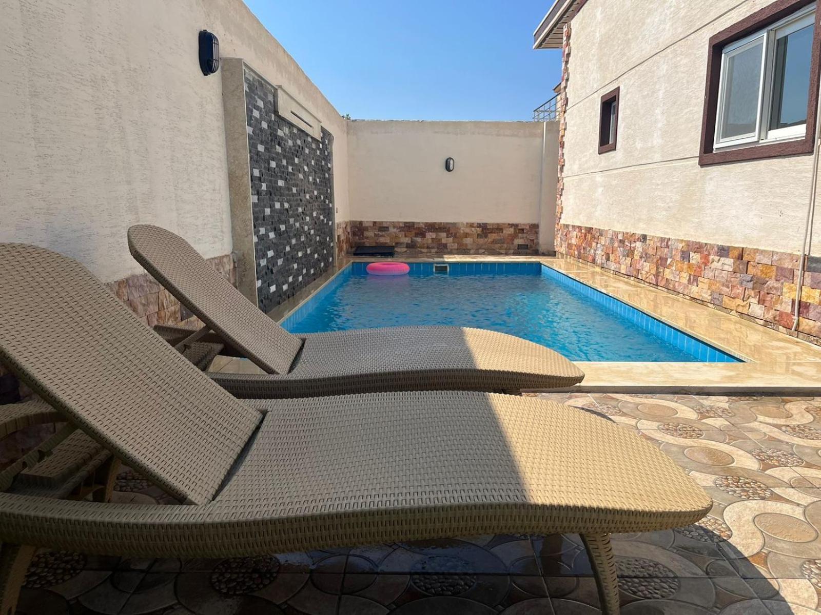 Nubian Villa With Private Pool Nagaa Al Ahwal Exterior photo